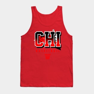 Chicago Basketball Retro Tank Top